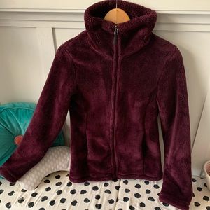 Ideology Zip Up Fleece/Sherpa Inside Sweater Jacket